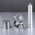 51mm Espresso Bottomless Portafilter for Delonghi EC9335M / EC9665M / EC9155MB Espresso Machine -Food Coffee Maker Stainless Steel Handle,with Cup Filter Basket - Image 7