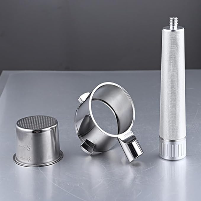51mm Espresso Bottomless Portafilter for Delonghi EC9335M / EC9665M / EC9155MB Espresso Machine -Food Coffee Maker Stainless Steel Handle,with Cup Filter Basket - Image 7