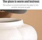 Ceramic Tea Canister with Airtight Lid Storage Container Tins Jar - Image 4