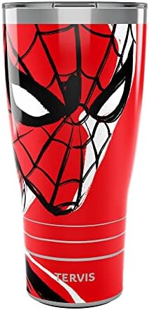 Tervis Traveler Marvel Spider-Man Spidey Zoom Triple Walled Insulated Tumbler Travel Cup Keeps Drinks Cold & Hot, 30oz, Stainless Steel by TervisTumblerCompany