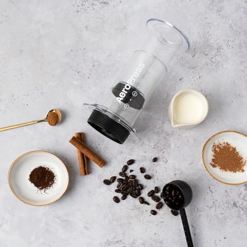 AeroPress Clear Coffee Maker & Flow Control Filter Cap Bundle - Image 5