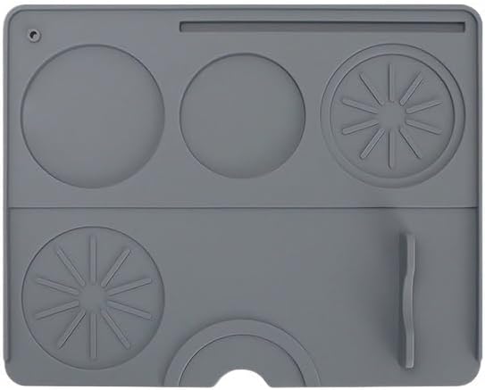 Silicone Non Slip Coffee Tamper Mat Portafilter Station Pad by Unknown