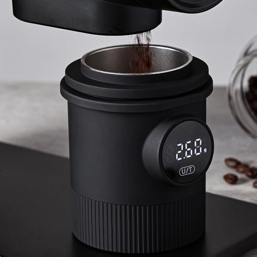 Coffee Dosing Cup, 0.1g/500g Precision Espresso Measuring Cup with LED Display, Rechargeable Coffee Powder Scale Mug for 58mm Portafilter - Image 3