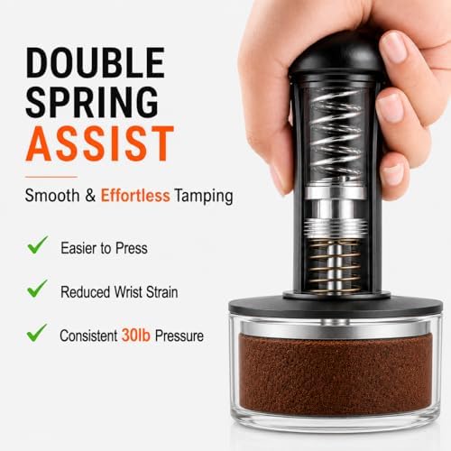 51mm Bottomless Portafilter and Coffee Tamper Fit CASABREWS Espresso Machine - Image 4
