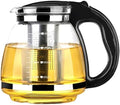 Tea Glass Teapot with Removable Infuser Stovetop Safe Tea Kettle Tea Pot Loose Leaf Tea Maker (Size : 1.5L) by Unknown