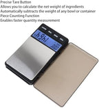 Digital Scale, Small Coffee Scale, Sensitive Accurate 1000g 0.1g Digital Pocket with Timer Tare Function - Image 2