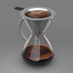 Coffee Gator Pour Over Coffee Maker 27oz 800ml Gooseneck Kettle 40oz Stainless Steel - Image 2