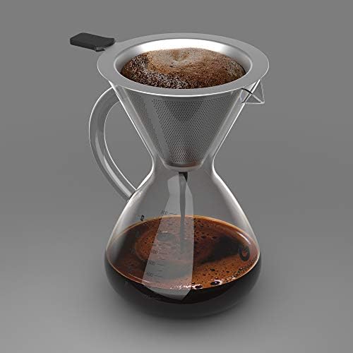 Coffee Gator Pour Over Coffee Maker 27oz 800ml Gooseneck Kettle 40oz Stainless Steel - Image 2