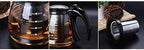 Tea Kettle,Teapot with Infuser Creative Design Glass Teapot 750ml, Fashion Glass Teapot for Tea Flower with Removable Steel Infuser Tea Kettle Teapot - Image 6