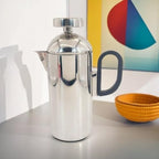 Coffee Pouring Kettle Stainless Steel Coffee Pot Carafe Pitcher Teapot With Internal Rustproof Build Polished Secure Lid Compact Design suitable for home minimalist style - Image 7