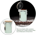 Veemoon 1.8l Stainless Steel Coffee Canister Airtight Storage Holder - Image 3