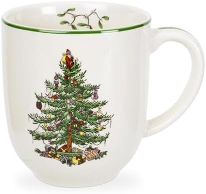 Spode – Christmas Tree Christmas Tree 14 oz Cafe Mug by Spode