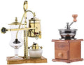 JITEM Cafetera Belgium Luxury Royal Family Balance Syphon Coffee Maker Siphon Brewer Elegant Design Retro Style 4-5 Cups Glass Siphon Pot for Coffee or Tea by Unknown