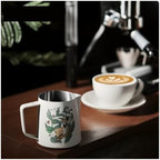Milk Frothing Pitcher 600ml Milk Frother Cup for Barista 304 Stainless Steel Espresso Steaming Pitchers Coffee Tools(500ml) - Image 6