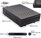 DIBTSA Espresso Knock Box Drawer, 2.5L Capacity Stainless Steel Detachable Coffee Ground Knock Container, For Home, Office, Restaurant and Coffee Shop (Black) - Image 2