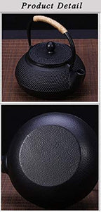tetsubin Cast iron Tea Kettle workshop Healthy japanese Tea pot with Stainless Steel Infuser（30.4oz） - Image 3
