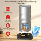 Electric Milk Frother, Stainless Steel Hot/Cold Foam Maker, with LED Display, for Latte & Hot Chocolate,for Home & Office - Image 3