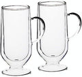 La Cafetière Set of 2 Double-Walled Large Irish Coffee Glasses by La+Cafeti%C3%A8re