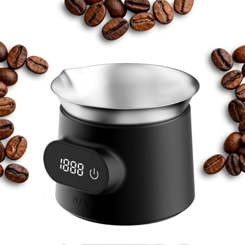 High Precision Electronic Kitchen Scale, Digital Espresso Weighing Dosing Cup with Touch Button, 0.2-500G Measuring Range and 100Ml Large Capacity, 0.1G Accuracy and 60S Auto Off for Espresso by Unknown