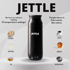 Jettle Portable Electric Kettle, 450ml Travel Water Boiler with LED, Black - Image 3