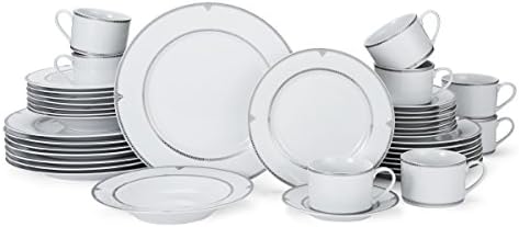 Mikasa Regent Bead 40-Piece Porcelain Dinnerware Set, Service for 8 - Image 2