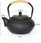 1.5L Japanese Tetsubin Cast Iron Teapot Tea Kettle Pot with Infuser for Stovetop Safe Coated with Enameled Interior - Image 3