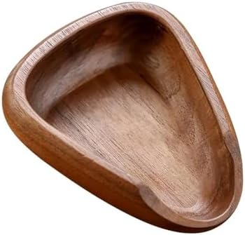 Wooden Coffee Bean Bowl Walnut Wood Coffee Bean Measuring Container Espresso Dosing Cup Tea Leaf Display Tray Accessories(Type a) by Unknown