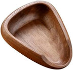 Wooden Coffee Bean Bowl Walnut Wood Coffee Bean Measuring Container Espresso Dosing Cup Tea Leaf Display Tray Accessories(Type a) by Unknown