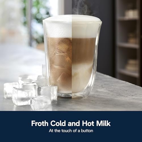 De'Longhi LatteMix Cold & Hot Milk Frother, Variable Froth & Temperature - Image 3