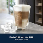 De'Longhi LatteMix Cold & Hot Milk Frother, Variable Froth & Temperature - Image 3