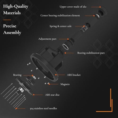 Vandroop Rotary WDT Tool 54mm, Semi-Automatic Espresso Distribution Tool - Image 3