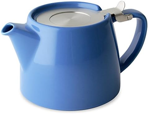 FORLIFE Stump Teapot with SLS Lid and Infuser, 18-Ounce, Blue by Unknown