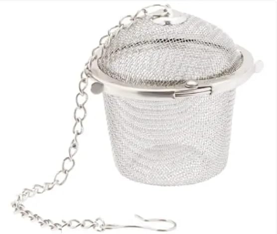 Mini Green Tea Filter | Loose Leaf Tea | (Stainless Steel) Tea Infuser Flour Powdered Sugar Shaker Duster Sifter Strainer Filter - (Pack of 2) by HITMANTRA