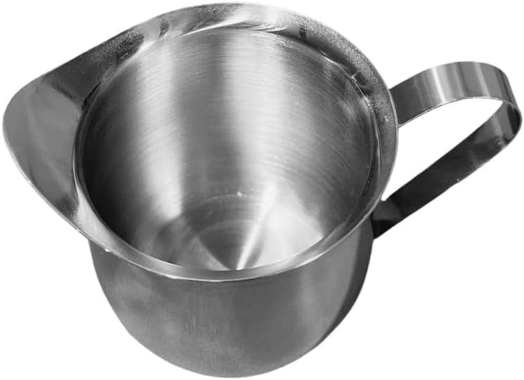 Rattleware 8oz Brew Pitcher Stainless Steel Milk Frothing Pitcher, Set of 6 - Image 4