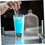 Cabilock Glass Tumbler Lid for Whiskey Espresso Shots and Iced Vintage Reusable Cocktail Cup for Home and Bar Use Smoketrapping Design Enhances Flavor and Presentation - Image 6