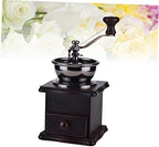 Manual Coffee Bean Hand Vintage Style Burr Mill Grinder - Image 7
