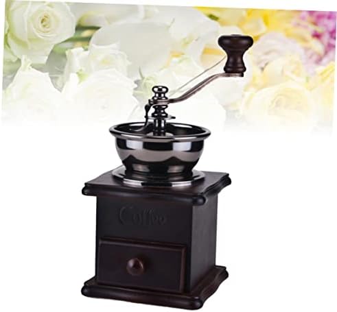 Manual Coffee Bean Hand Vintage Style Burr Mill Grinder - Image 7