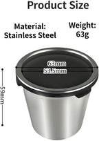 Luxe Cup Filter basket compatible with N inja Luxe Cafe Accessories ES601 ES701，4 cup Coffee Pressurized Porous Filter，Four Cup Portafilter Basket for N inja Luxe Cafe - Image 4