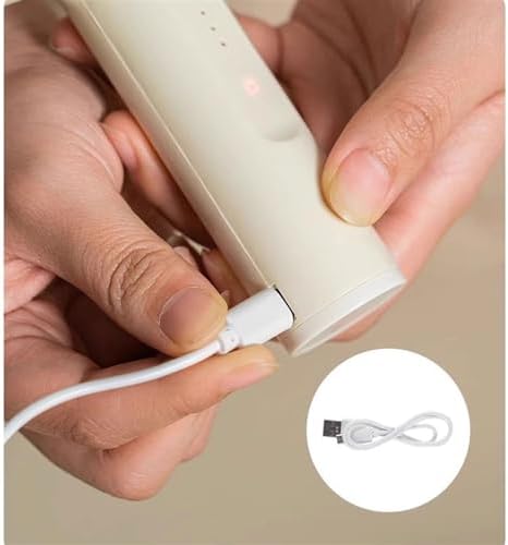 Egg Beater Electric Whisk Household Small Rechargeable Stainless Steel Cream Whipper Handheld Egg Beater Milk Frother - Image 6