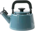 Fuji Horo CTN-2.1WK.SB Whistling Kettle, Induction Compatible, Cotton, 0.7 gal (2.1 L), Smoke Blue by FUJIHORO