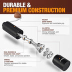 Portable Manual Coffee Grinder with Stainless Steel Conical Burr - Image 4