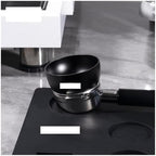 Magnetic Dosing Funnel Set,Espresso Dosing Ring & Puck Screen 58MM Bottomless Portafilter With 10 Magnet(58mm,Black) - Image 7