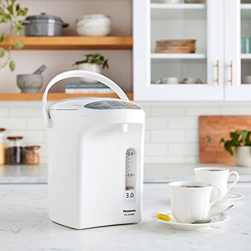 Panasonic 3L Water Boiler Electric Hot Water Dispenser Countertop w/Slow-Drip Mode for Coffee & Tea, 4 Temp Presets, Charcoal‑Purified Stainless, Auto Shut‑Off, Timer & Safety Lock - NC-EG3000 - Image 3