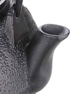 1200ML Handmade Japanese Cast Iron Teapot with Stainless Steel Infuser, Antique Tetsubin Tea Kettle for Loose Leaf Tea, Black - Image 5