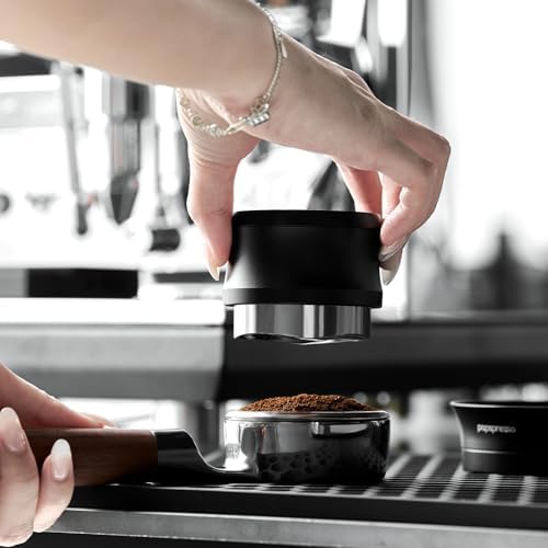 54mm Bottomless Portafilter with Walnut Wood Handle & Filter Basket, Compatible with 54mm Breville Barista Series, Professional Espresso Accessory for Baristas - Image 6