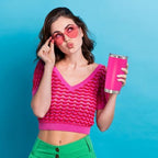 20 oz Tumbler Insulated Tumblers Stainless Steel Coffee Mug,Hot Pink 6PCS - Image 2