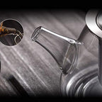 Habiba Tea Kettle Creative Small Teapot Transparent Glass Tea Kettle with Stainless Steel Infuser Hilter, Brewing Container for Home Office Household - Image 3
