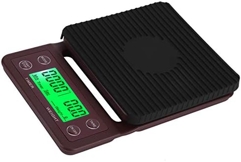 Digital Coffee Scale with Timer - Precision Pour Over Coffee Scale for Accurate Brewing (red) - Image 7