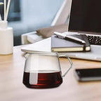 Coffee Maker Coffee Pot Kettle Manual Dripper Brewer Borosilicate Glass Pour Over Carafe Heat and Cold Resistant Transparent and Suitable for - Image 6