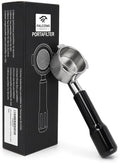 54mm Bottomless Portafilter for Breville — 3 Ear Naked Espresso Portafilter, Fits Barista Express, Bambino, Barista Pro & Touch | 304 Stainless Steel | 2-Cup Filter Basket Included by Unknown